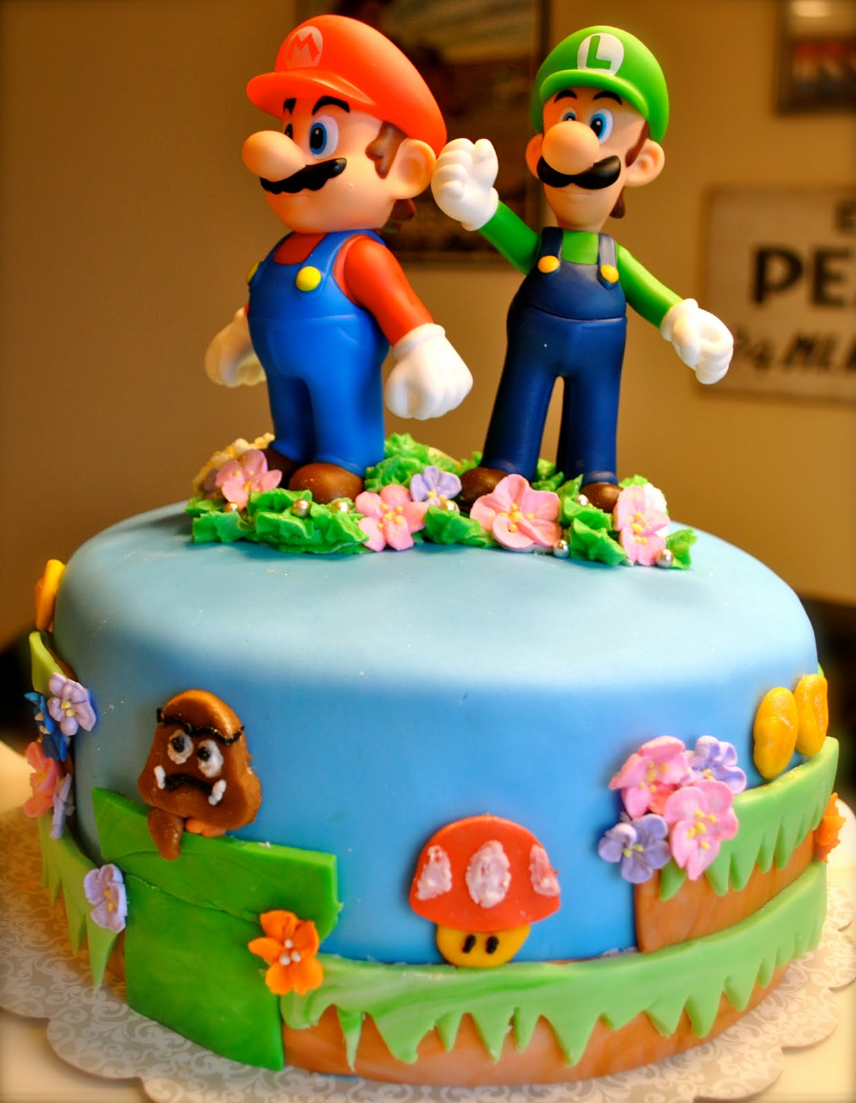 Mario Cakes – Decoration Ideas | Little Birthday Cakes
