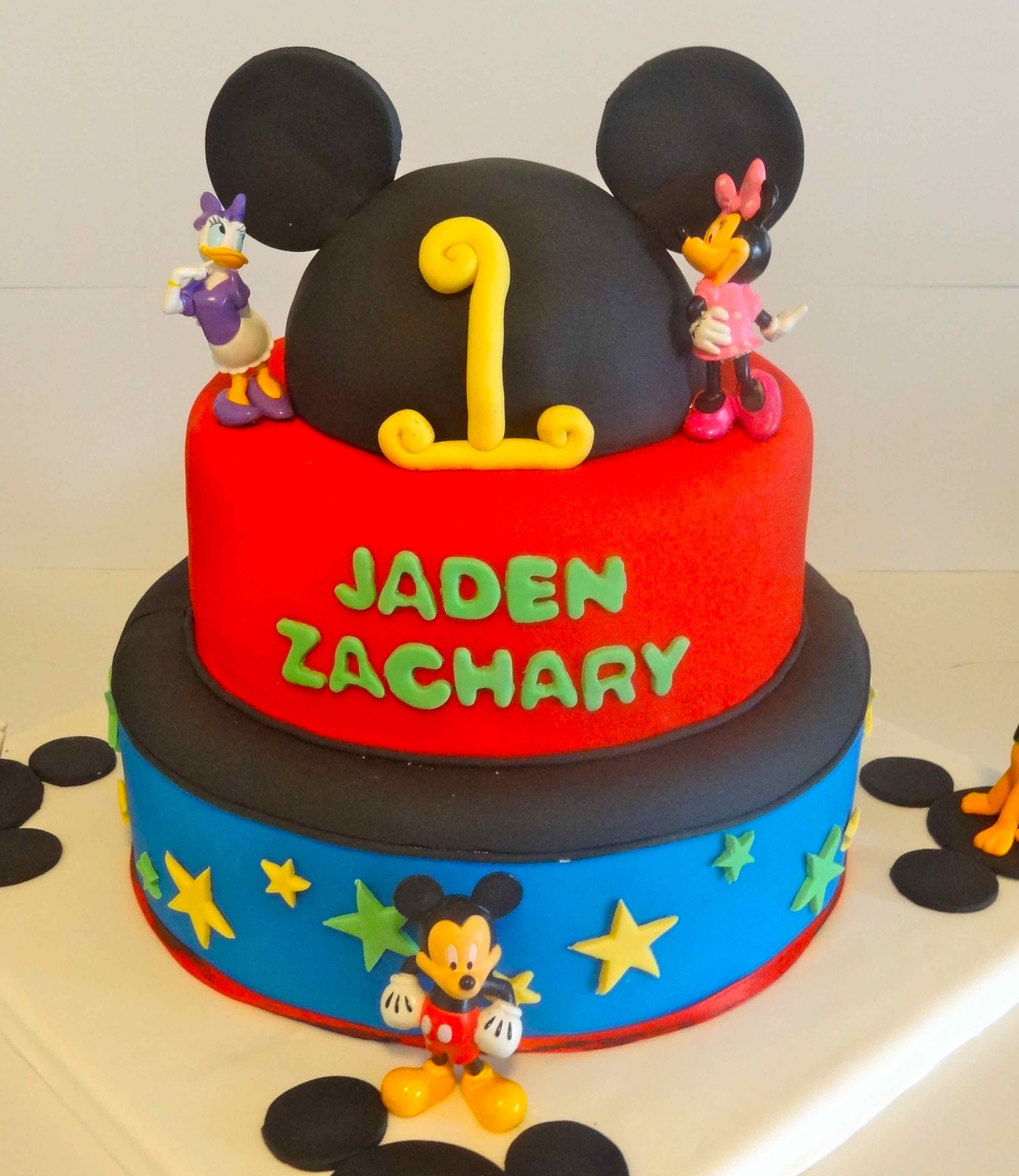 Mickey Mouse Cake Decoration Ideas Little Birthday Cakes