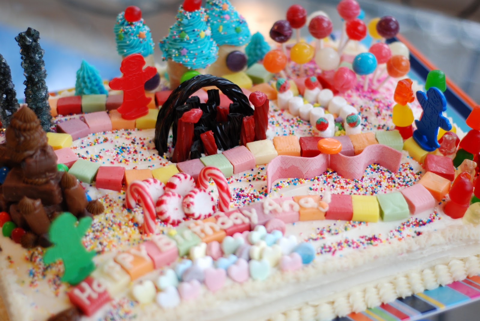 Candyland Cakes Decoration Ideas Little Birthday Cakes