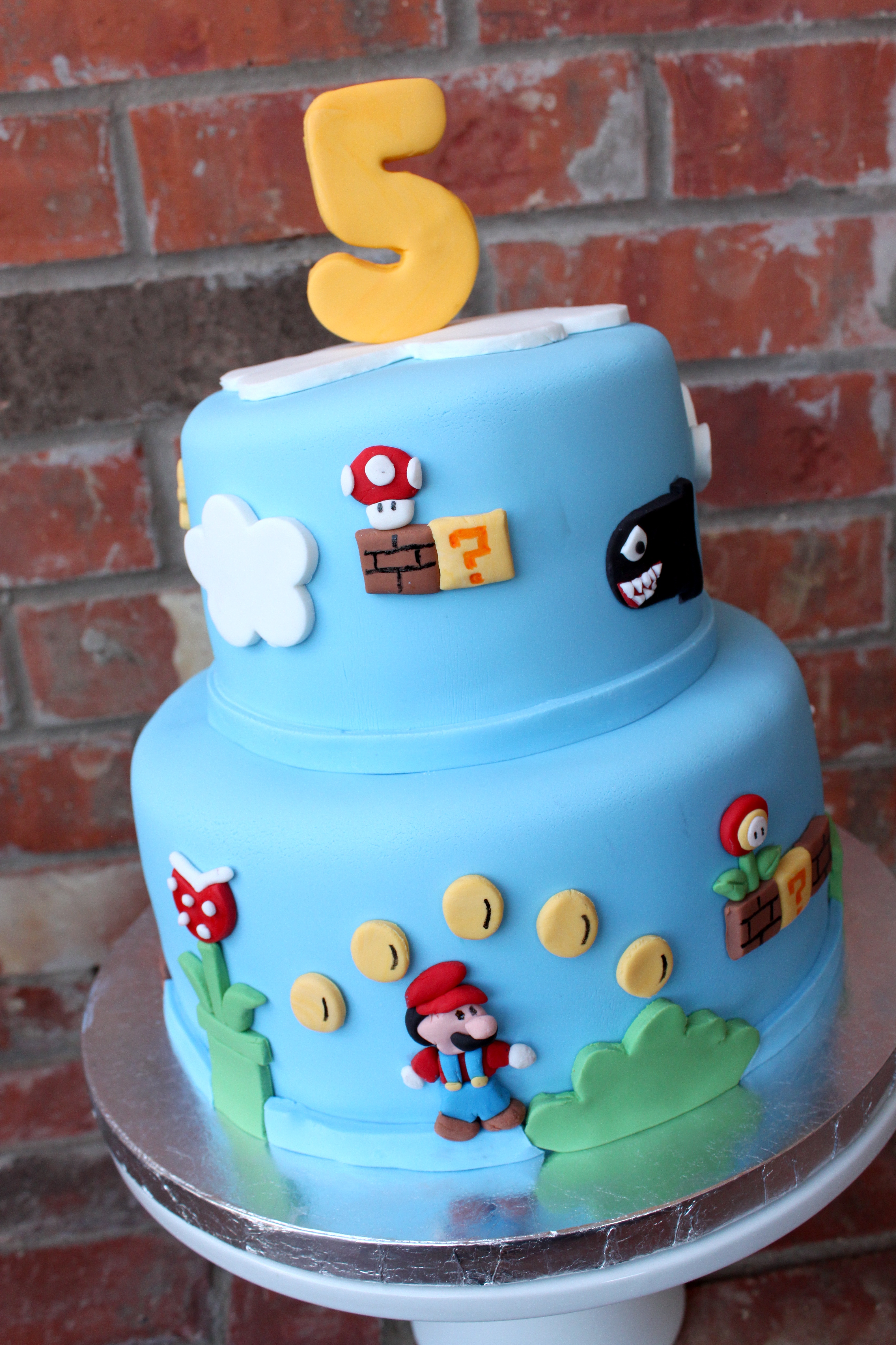 Mario Cakes Decoration Ideas Little Birthday Cakes