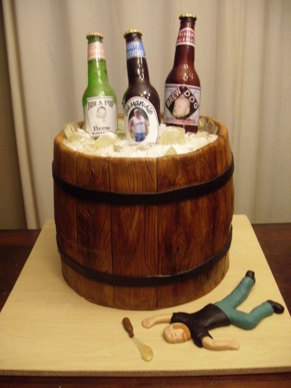 Beer Bottle Cakes – Decoration Ideas | Little Birthday Cakes