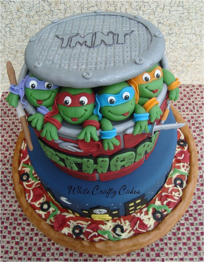 Ninja Turtle Cakes Decoration Ideas Little Birthday Cakes