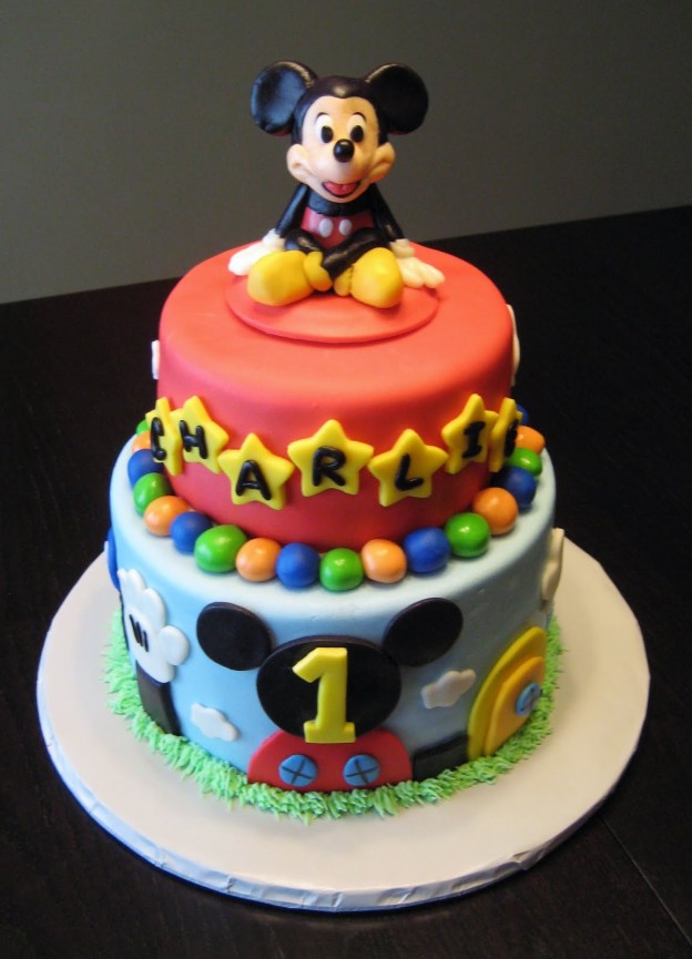 Mickey Mouse Cake – Decoration Ideas | Little Birthday Cakes