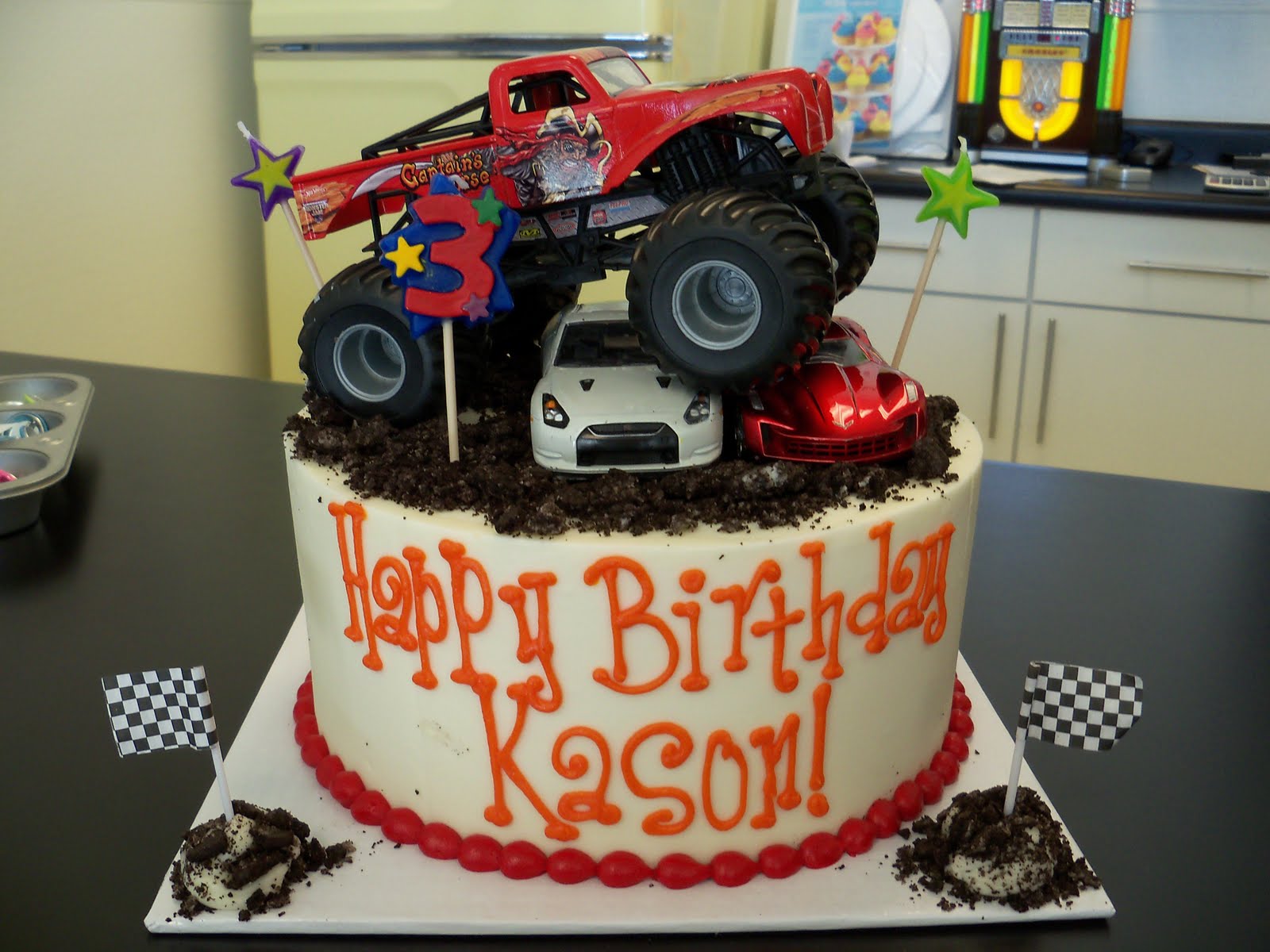 Monster Truck Cakes – Decoration Ideas