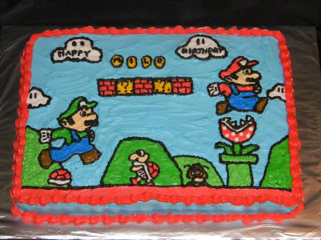 Mario Cakes – Decoration Ideas | Little Birthday Cakes