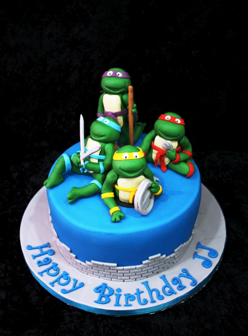 Ninja Turtle Cakes Decoration Ideas Little Birthday Cakes